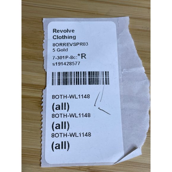 REVOLVE 8 Other Reasons Layered Chain Necklace Gold Womens Size OS - Picture 6 of 6